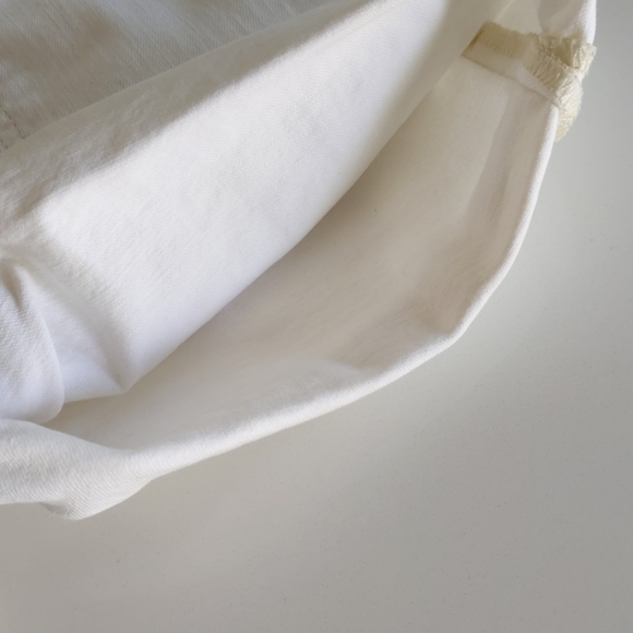 Pilcro and the Letterpress white denim shorts - Picture 5 of 5